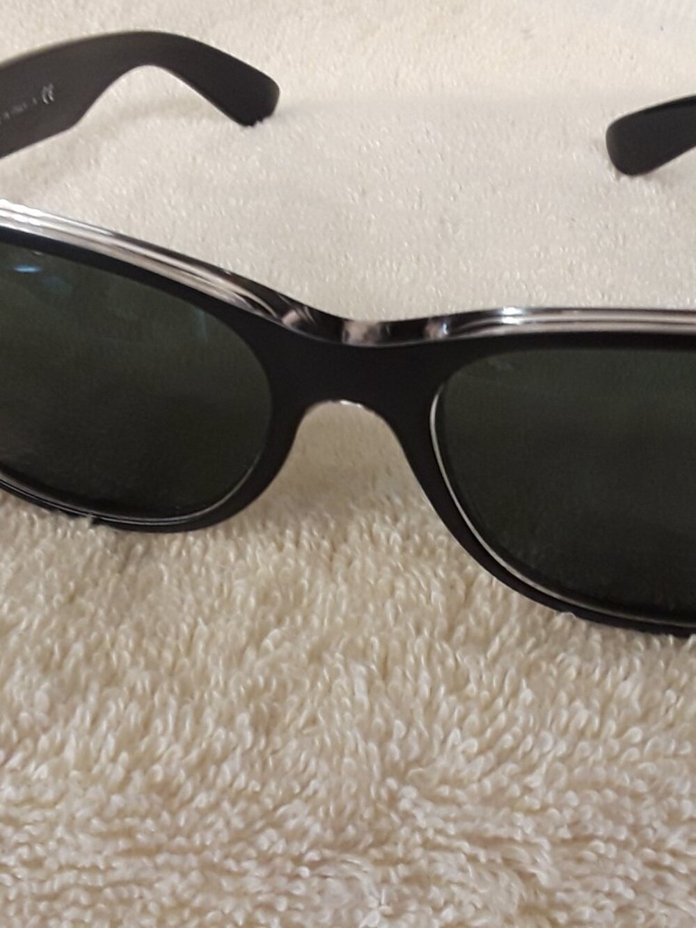Ray-Ban "New Wayfarer" Sunglasses RB2132 605255mm-NWOT Case &Sealed Cloth Unisex - Picture 2 of 9
